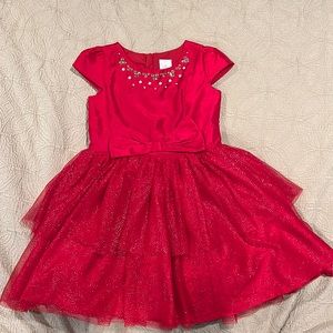 Disney Minnie Mouse Christmas dress size 9/10.